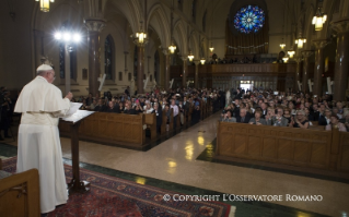 2-Apostolische Reise: Vesperfeier in der Kathedrale St. Patrick