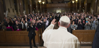 6-Apostolische Reise: Vesperfeier in der Kathedrale St. Patrick