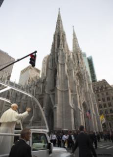 9-Apostolische Reise: Vesperfeier in der Kathedrale St. Patrick