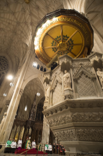 12-Apostolische Reise: Vesperfeier in der Kathedrale St. Patrick