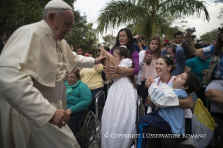 7-Apostolic Journey: Visit to the “Niños de Acosta Ñu” General Paediatric Hospital