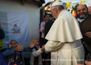 11-Viaje apostólico: Visita a la población del Ba&#xf1;ado Norte