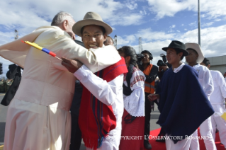 4-Viaje apostólico: Ceremonia de bienvenida