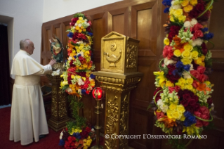 2-Viaje apostólico: Ceremonia de bienvenida