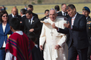 12-Viaje apostólico: Ceremonia de bienvenida