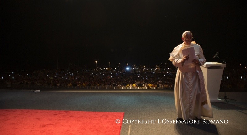 5-Viaggio Apostolico: Incontro con i Giovani 