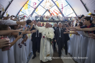 1-Viaggio Apostolico: Visita al Santuario della Divina Misericordia di Guayaquil