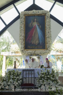 12-Viaggio Apostolico: Visita al Santuario della Divina Misericordia di Guayaquil