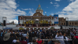 6-Viagem Apostólica: Encontro com o Clero, os Religiosos, as Religiosas e os Seminaristas 