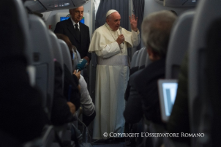 12-Apostolic Journey: In-Flight Press Conference of His Holiness Pope Francis from Paraguay to Rome 