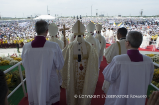 8-Apostolische Reise: Eucharistiefeier 