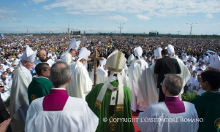 10-Apostolische Reise: Eucharistiefeier