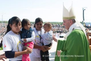 12-Apostolische Reise: Eucharistiefeier