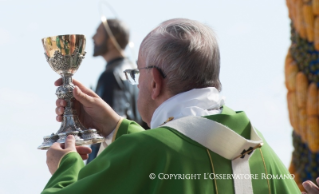 8-Apostolische Reise: Eucharistiefeier