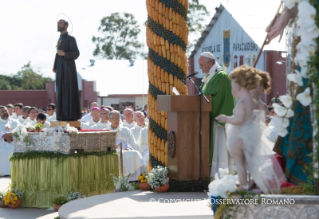 6-Voyage apostolique : Messe au Campo Grande de N&#x303;u Guaz&#xfa; 