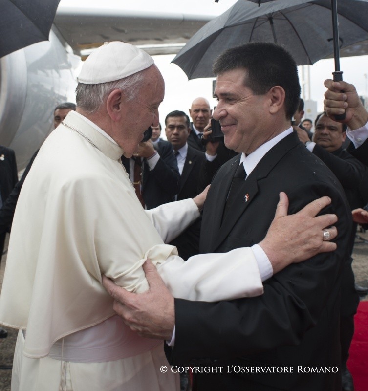 2-Apostolic Journey: Meeting with government authorities and the diplomatic corps 