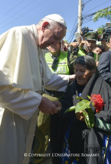 11-Apostolic Journey: Holy Mass in Christ the Redeemer Square (Santa Cruz de la Sierra)