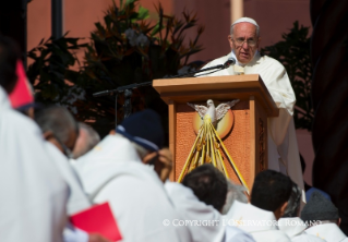 20-Apostolic Journey: Holy Mass in Christ the Redeemer Square (Santa Cruz de la Sierra)