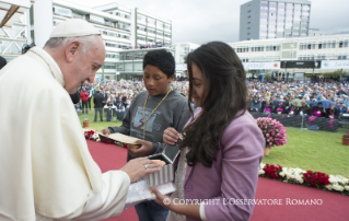 2-Apostolic Journey: Meeting with the representatives of schools and universities 