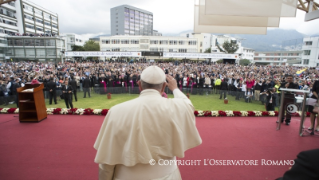 3-Apostolic Journey: Meeting with the representatives of schools and universities 