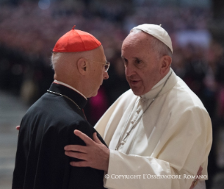 15-Visite pastorale : Rencontre avec les participants au V<sup>e</sup> Congrès de l'Église italienne à Florence