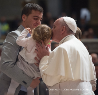 16-Begegnung mit den Repräsentanten des 5. Nationalen Kongresses der Kirche in Italien 