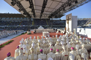 19-Visita pastoral: Santa Misa en el estadio municipal Artemio Franchi de Florencia