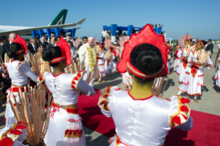 2-Sri Lanka - Philippines: Welcoming ceremony