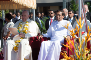 3-Sri Lanka - Philippines: Welcoming ceremony