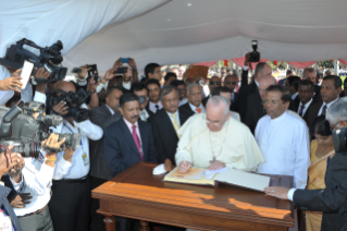 4-Sri Lanka - Philippines: Welcoming ceremony 