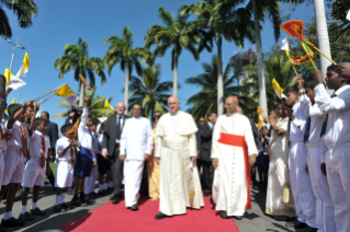5-Sri Lanka - Filipinas: Cerimônia de boas-vindas 