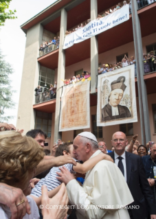 12-Visita pastoral: Encuentro con los enfermos y discapacitados