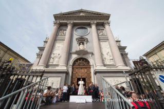 13-Pastoral Visit: Meeting with the Salesians and the Daughters of Mary Help of Christians 