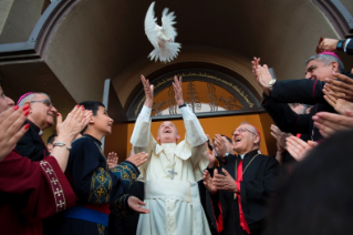 12-Apostolische Reise nach Georgien und Aserbaidschan: Begegnung mit der assyrisch-chaldäischen Gemeinschaft 