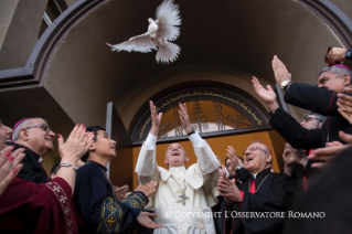 4-Viaggio Apostolico in Georgia e Azerbaijan: Incontro con la Comunit&#xe0; Assiro-Caldea nella chiesa cattolica caldea di S. Simone Bar Sabbae