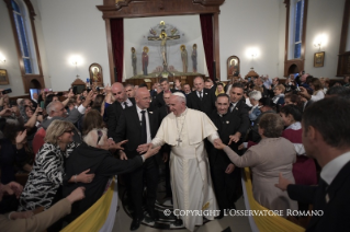 6-Viaggio Apostolico in Georgia e Azerbaijan: Incontro con la Comunit&#xe0; Assiro-Caldea nella chiesa cattolica caldea di S. Simone Bar Sabbae