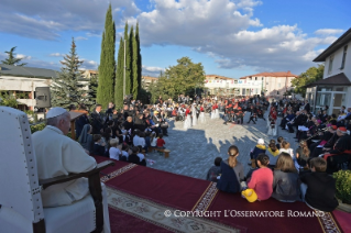 5-Viaje apostólico a Georgia y Azerbaiyán: Encuentro con los asistidos y con los operadores de las Obras de Caridad de la Iglesia
