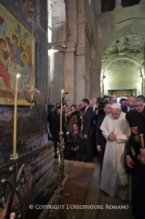 0-Viaggio Apostolico in Georgia e Azerbaijan: Visita alla Cattedrale Patriarcale di Svetitskhoveli a Mtskheta