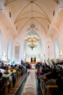 10-Viaje apostólico a Georgia y Azerbaiyán: Encuentro con sacerdotes, religiosos, religiosas, seminaristas y agentes de pastoral