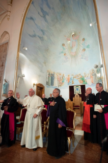8-Apostolische Reise nach Georgien und Aserbaidschan: Begegung mit Priestern, Ordensleuten, Seminaristen und Pastoralarbeitern