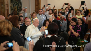 7-Apostolische Reise nach Georgien und Aserbaidschan: Begegung mit Priestern, Ordensleuten, Seminaristen und Pastoralarbeitern