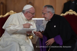 4-Viaggio Apostolico in Georgia e Azerbaijan: Incontro con Sacerdoti, Religiosi, Religiose, Seminaristi e Agenti di Pastorale