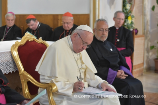 5-Apostolische Reise nach Georgien und Aserbaidschan: Begegung mit Priestern, Ordensleuten, Seminaristen und Pastoralarbeitern