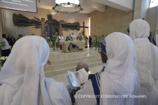 12-Viaggio Apostolico in Georgia e Azerbaijan: Santa Messa nella chiesa dell'Immacolata