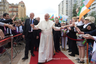 13-Apostolische Reise nach Georgien und Aserbaidschan: Eucharistiefeier in der Mariä-Empfängnis-Kirche 