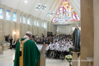 6-Viaggio Apostolico in Georgia e Azerbaijan: Santa Messa nella chiesa dell'Immacolata