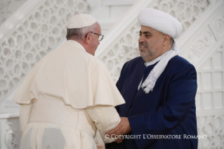 2-Apostolic Journey to Georgia and Azerbaijan: Interreligious meeting with the Sheikh and with the Representatives of the different Religious Communities of the country