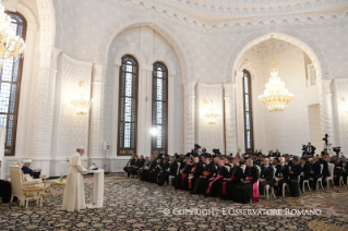 5-Viaje apostólico a Georgia y Azerbaiyán: Encuentro interreligioso con el Jeque de los musulmanes del Cáucaso y con representantes de las demás comunidades religiosas del país