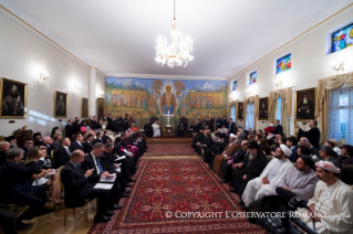 8-Apostolische Reise nach Georgien und Aserbaidschan: Begegnung mit Seiner Seligkeit Ilia II., Katholikos-Patriarch von ganz Georgien