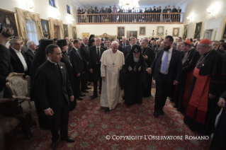 5-Viaje apost&#xf3;lico a Georgia y Azerbaiy&#xe1;n: Encuentro con Su Santidad y Beatitud Elías II, Catholic&#xf3;s y Patriarca de toda Georgia